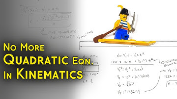 Doing Kinematics Without the Quadratic Equation | Physics