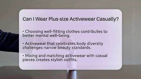 Can I Wear Plus-size Activewear Casually? - Inside Body Image