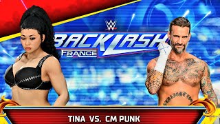 FULL MATCH - Tina vs. CM Punk Extreme Rules Match | BackLash France | WWE
