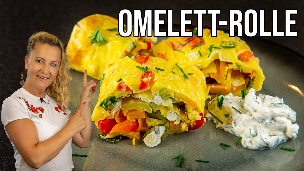 schnelles omelett aus dem backofen