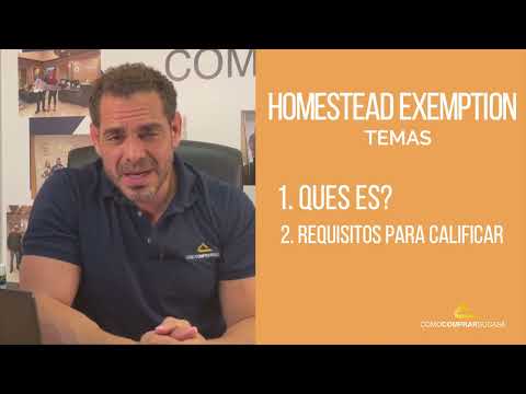 Como aplicar para Homestead Exemption en Houston en Espanol