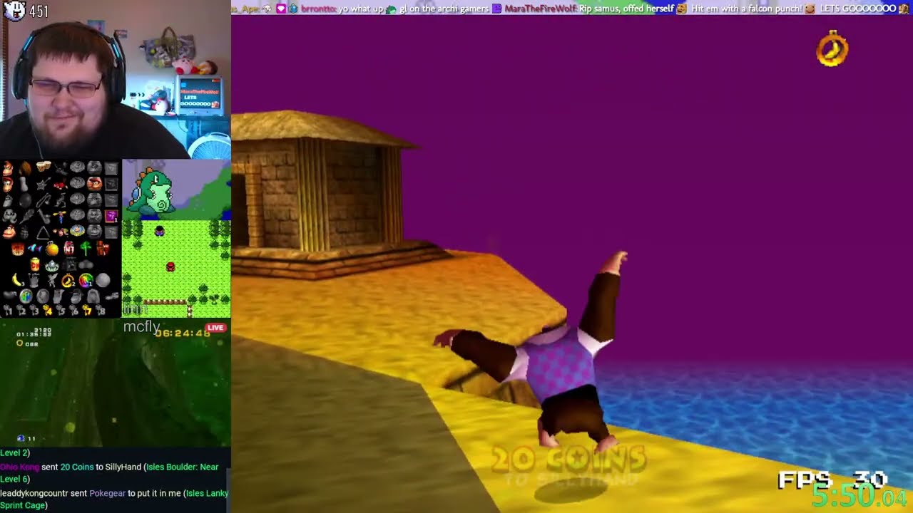 DK64rando archi gaming with Lead Mcfly Nycrome Zobee and Linn