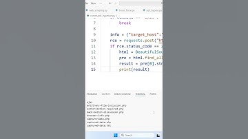 Command Injection with Python #shorts #shortsyoutube #shortsviral #coding