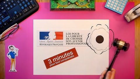 Réforme de la formation professionnelle : 3 minutes pour tout comprendre