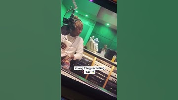 Thumbnail of BTS footage of Young Thug recording Ski⛷ #youngthug #gunna #ysl #freeysl
