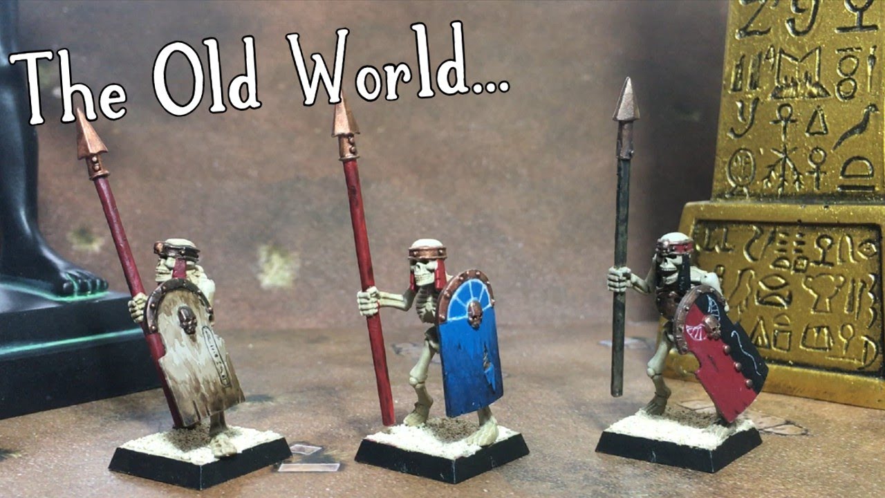 Painting WARHAMMER TOMB KINGS! YouTube