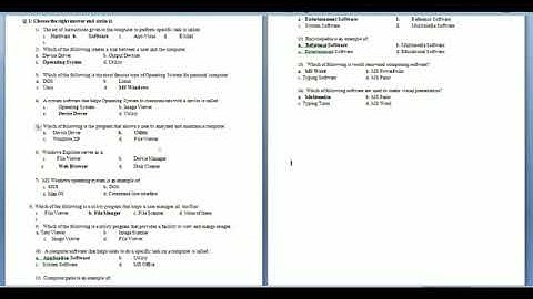 CLASS VII COMPUTER PART 5 Chapter 2 Software Basics