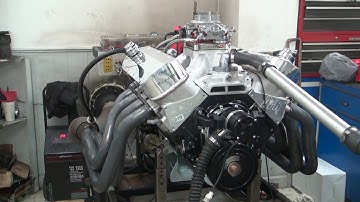 BBC 717HP 540 ENGINE DYNO RUN FOR MICHAEL McMULLEN BY WHITE PERFORMANCE AND MACHINE