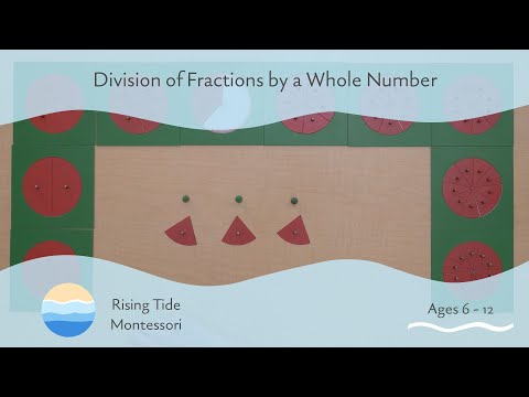 Division of Fractions by a Whole Number