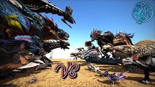 ARK GENESIS 2 vs. ARK ABERRATION | ARK DLC Battle 🦎