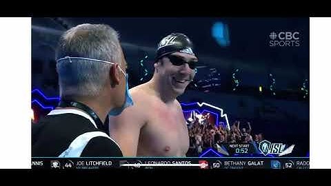 Who is the winner of 50m Skins Breaststroke, Caeleb Dressel or Emre Sakci? ISL Budapest 2020