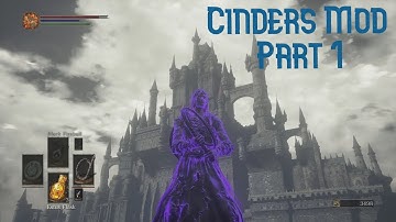 We beat the first boss!! Dark souls 3 Cinders Mod Playthrough part 1