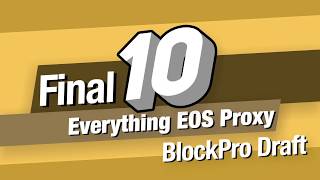 HKEOS Earns Everything EOS Proxy Vote! Stay tuned for the last 9 picks and their reasoning!