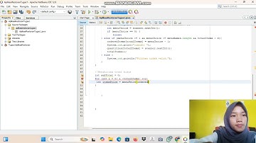 TUGAS 1 | PEMROGRAMAN BERBASIS DESKTOP | MEMBUAT APLIKASI RESTORAN SEDERHANA | NEATBEANS JAVA