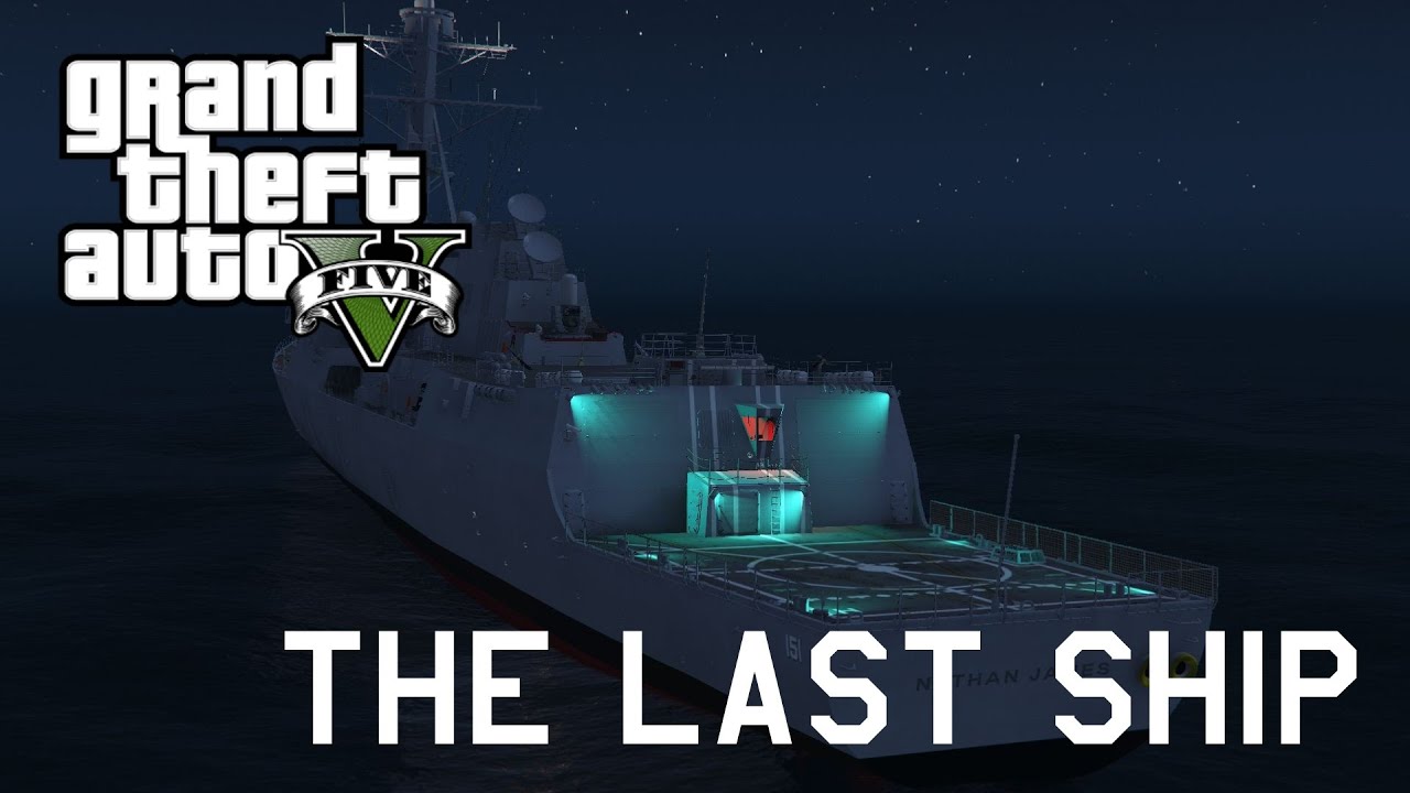 GTA V Destroyer Light Update+Commentary (USS Nathan James)