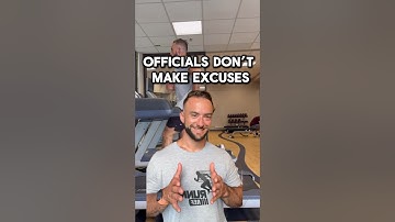 How Officials Always Get It Done! You Have Options! The Referee