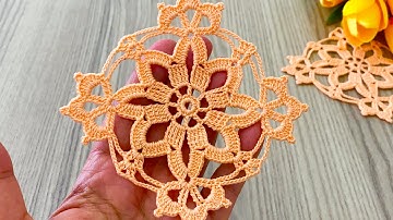 The New and Most Beautiful Crochet Square Motif Runner, Blouse, Tunic, Shawl, Pillow Pattern