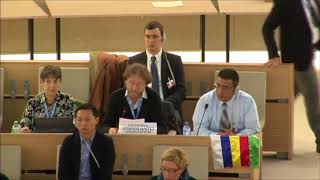 Forum sur les questions relatives aux minorités (10e), ONU, Genève, 30-11-2017, Stefano Keller, UEA