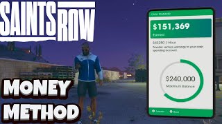 Saints Row - Unlimited Money Method - Fastest Way To Make Money