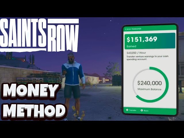 Saints Row 1 (2006) Money Exploit - Faster Way [NOT originally my