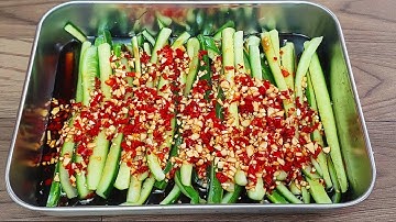 Dưa Leo Ngâm Nước Tương Giòn Ngon Đơn Giản Và Nhanh Ăn