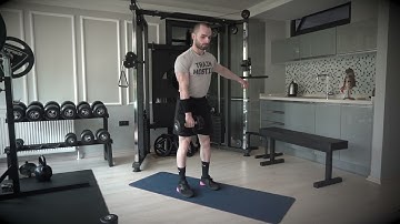 Dumbbell Single Arm High Pull