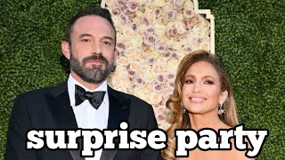 Ben Affleck Throws Surprise Reconciliation Party for Jennifer Lopez: A Love Story Rekindled