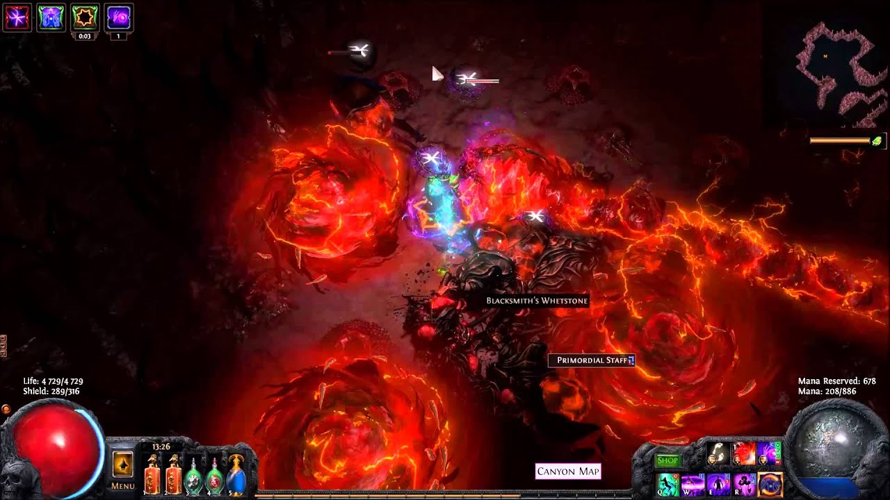 Path of Exile 2.1 Chaos / Poison Witch (Bino's Kitchen Knife) (Boss