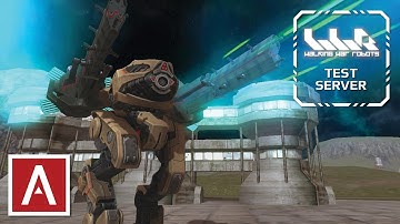 War Robots Test Server [2.5.0] Live Stream - NEW Light / Medium Plasma Weapons