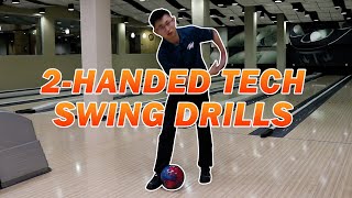 2 Handed Technique  Swing Drills with Wesley Low