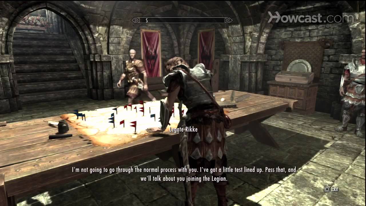 Skyrim Tip How to Join the Imperial Legion YouTube