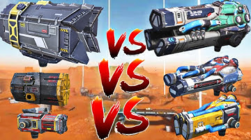 🔥Updated Cryogenic Weapons vs Rocket Weapons | War Robots Test Server |