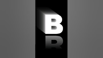 B Logo In CorelDraw | CorelDraw Tutorial | #shorts #youtubeshorts #trending