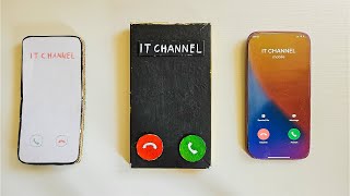 Cardboards Samsung Galaxy vs iPhone incoming call