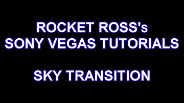 Awsome Sony Vegas Effect | Sky Transition | Rocket Ross