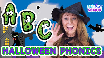 Halloween ABC Phonics Sounds for Kids 👻 | Learn Letters & Spooky Words A–Z | Sing Play Create