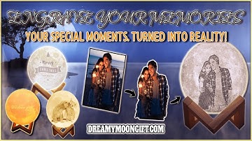 The DreamyMoon 3D Customized Lamp