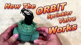 How an ORBIT JarTop Sprinkler Valve Works