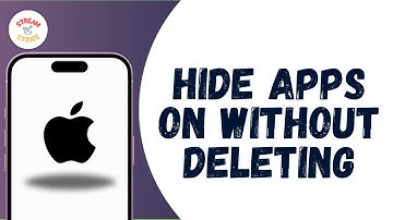 HOW TO HIDE APPS ON IPHONE WITHOUT DELETING