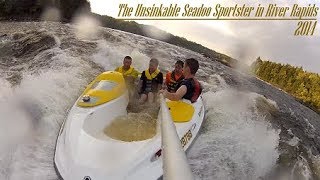 The Unsinkable Seadoo Sportster in River Rapids by Marc-André Blais 127,993 views 5 years ago 4 minutes, 20 seconds