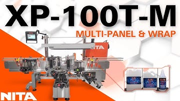 Multi-Panel & Full Wrap Around Label Applications on Various  Round and Square Plastic Containers