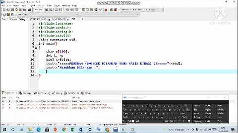 "Program Mengecek Bilangan Yang Habis DiBagi 25" Tugas 2 No 3.