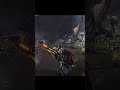 Monster Hunter World Gunlance Vs Tempered Brute Tigrex montage  #monsterhunterworld #shorts