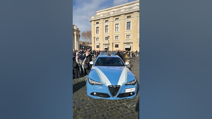 There are several kinds of police in Italy: Carabinieri (military) Polizia (national) Rome
