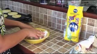 Arepa venezolana como hacerla.