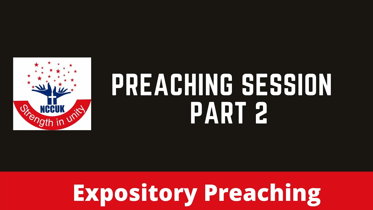 Expository preaching (ब्याख्यात्मक प्रचार) Demo Session - Part 2 - YouTube