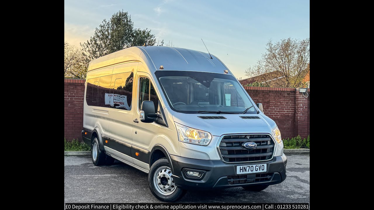 2020 FORD TRANSIT Minibus 2.0 460 EcoBlue Leader RWD L4 High Roof Euro ...