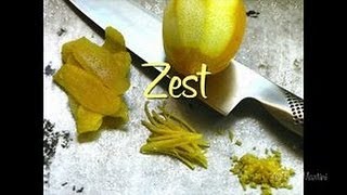 How to Zest Citrus