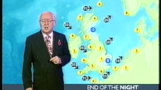 BBC Weather 3rd November 2000