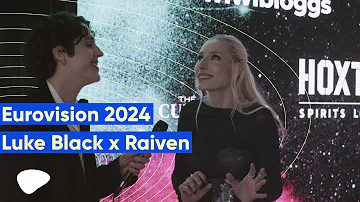 🇸🇮 Raiven talks to Luke Black about the making of 'Veronika' | Eurovision 2024